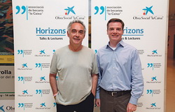 Ferran Adrià e Israel Ruiz, dos hospitalenses globales 
que apuestan por la educación online