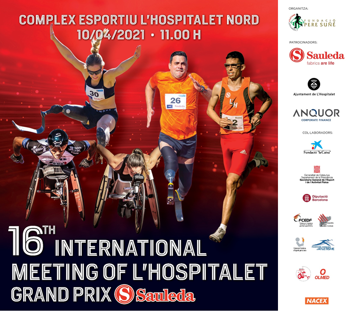 Los mejores atletas paralímpicos se darán cita en el Meeting Internacional de L’Hospitalet