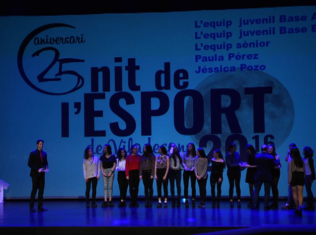 'Nit de l'esport' de Viladecans celebrada en el teatro Atrium.