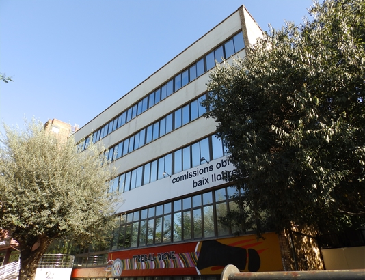 Sede de CCOO del Baix, ubicada en Cornellà.