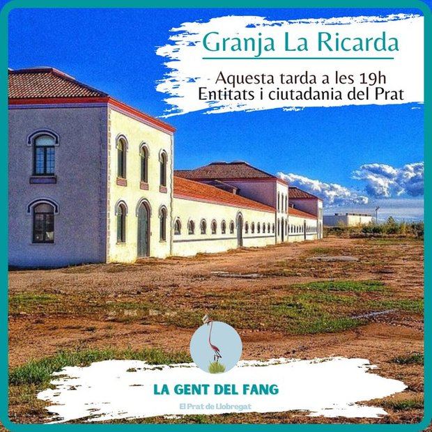 Entidades del Prat se reúnen en la granja de La Ricarda para impulsar un espacio unitario de ciudad