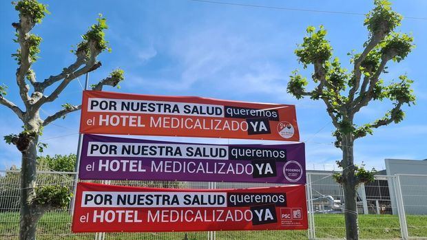 Sant Andreu de la Barca espera desde hace 20 días una respuesta de Salut para abrir el hospital de campaña contra el Covid-19