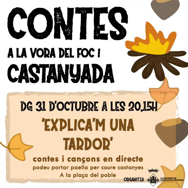 Castellví celebrará la castañada la noche del 31 de octubre