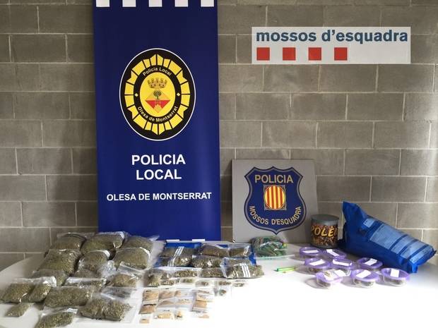 Mossos d’Esquadra detenen els responsables d’una entitat cannàbica d’Olesa de Montserrat per presumpte tràfic de drogues