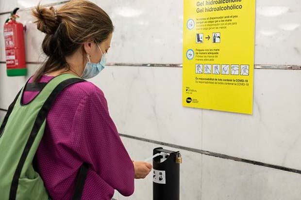 Las medidas de seguridad permiten que los usuarios vuelvan al metro en la fase 1