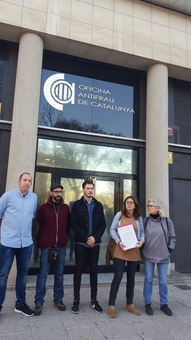 La CUP-Poble Actiu del Barcelonès porta a Antifrau les presumptes irregularitats del Consell Comarcal