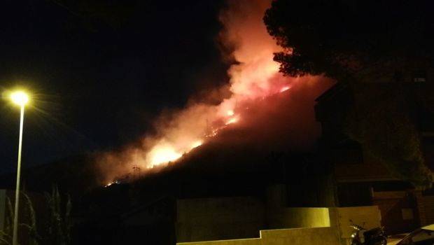 Un incendio forestal quema más de diez hectáreas en la zona del Poal de Castelldefels