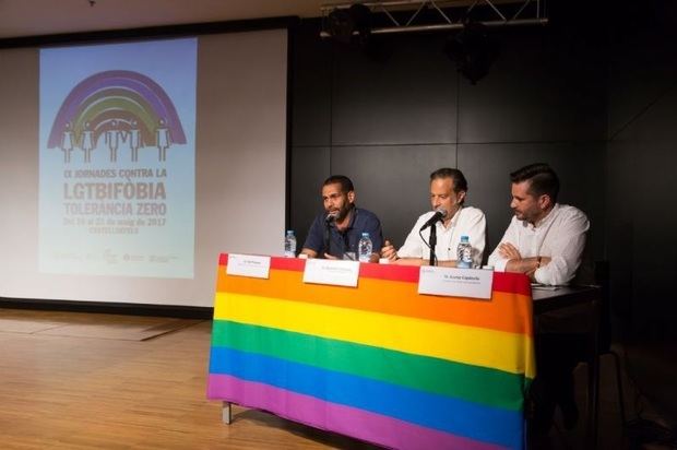 Anteriores jornadas en Castelldefels contra la LGTBIfobia.