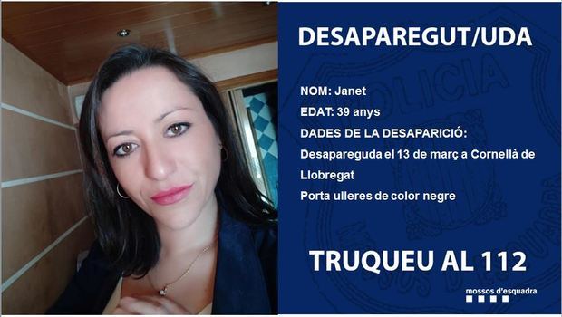 Encuentran el cuerpo de una mujer en El Prat que podría ser el de Janet Jumillas
