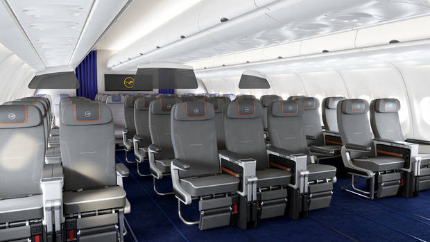 Lufthansa mima a los clientes de Barcelona-El Prat con la nueva Premium Economy Class