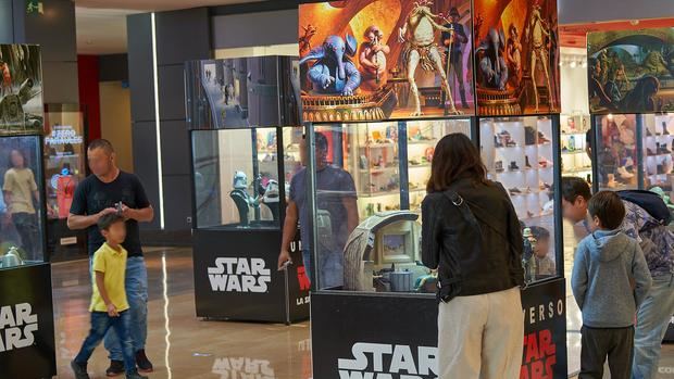 La saga de Star Wars aterriza en el centro comercial Vilamarina