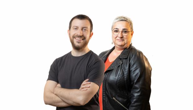 Arnau Mata y Yolanda Artigas (Junts x Sant Vicenç)