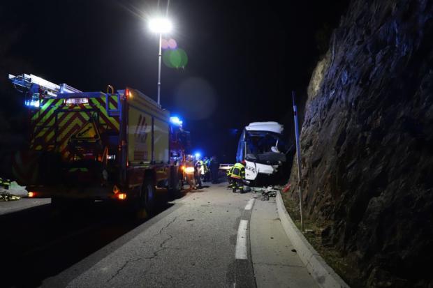 Detenido provisionalmente el conductor del autocar accidentado en el Pirineo francés