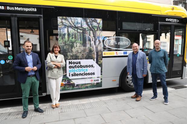 Los nuevos autobuses metropolitanos de Gavà y Viladecans, más respetuosos con el medio ambiente
