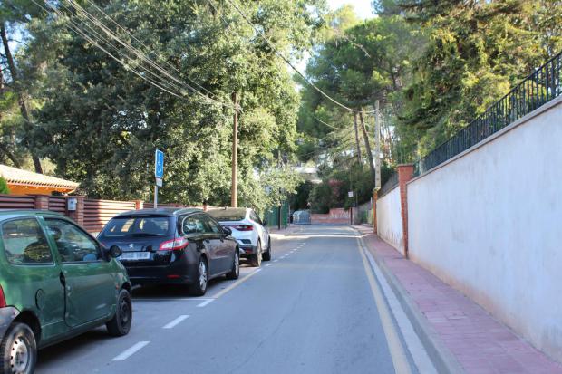 Avenida del Taió, en Castellvó de Rosanes