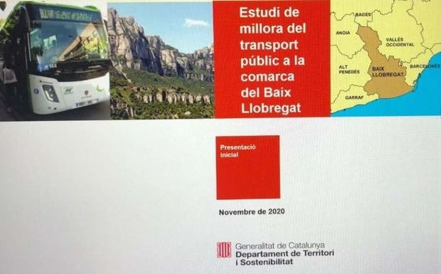 Estudio para mejorar las conexiones con transporte público entre los municipios del Baix