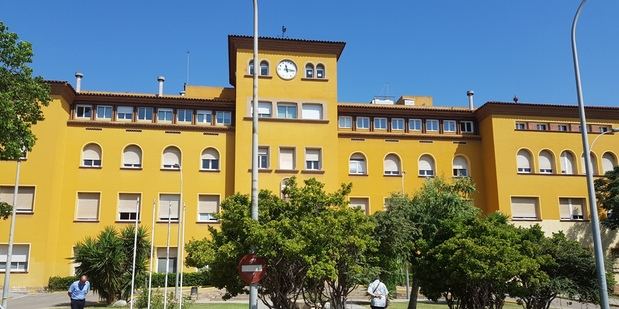 Edificio antiguo del Hospital de Viladecans.
