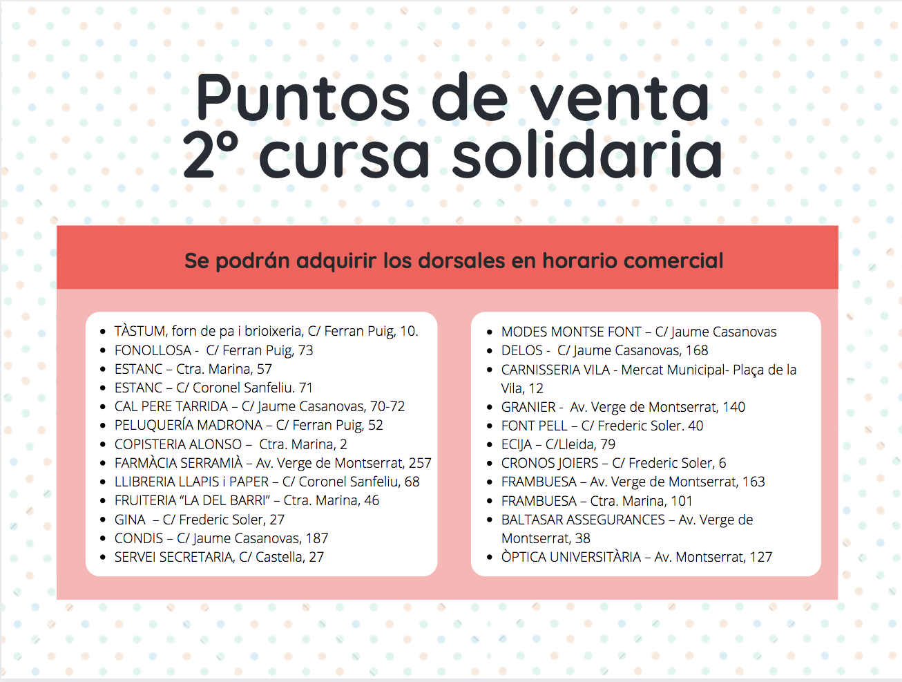 La segunda cursa solidaria de El Prat será virtual por las restricciones del covid-19