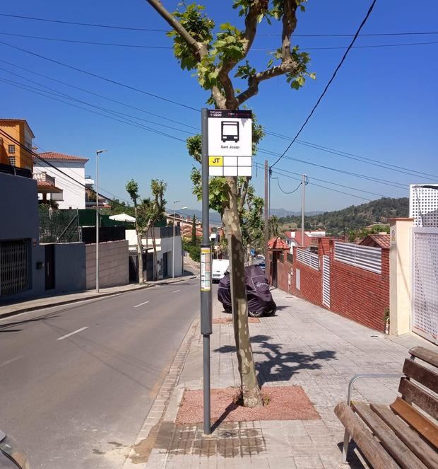 La calle Sant Josep recupera el servicio de Just Tram