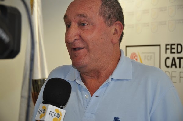 Manuel Maniega, presidente del Gavà CF