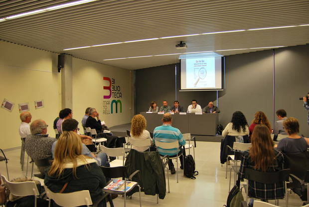 Los líderes sindicales de CCOO y UGT, en el Baix Llobregat, Toni Mora y Carlos de Pablo, respectivamente, protagonizaron el debate laboral de BCN Content Factory, junto al alcalde de Martorell, Xavier Fonollosa | BCN Content Factory