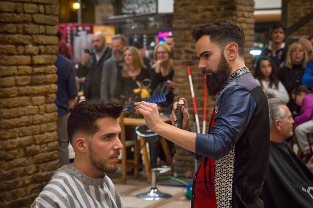 El santboyano Miguel Díaz se confirma como artista de la barbería en la I Edición del ‘American Barber Battle Barcelona 2016’