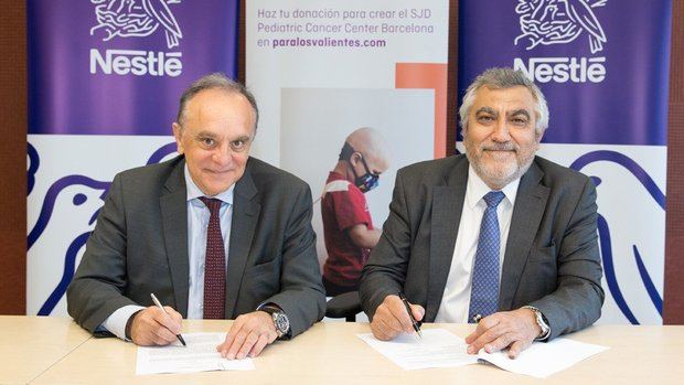 Nestlé se suma a la campaña #ParaLosValientes de Sant Joan de Déu para la construcción del Pediatric Cancer Center