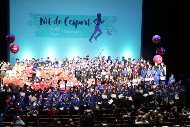 Viladecans celebra la 26ª Nit de l’Esport en el Teatre Atrium con una nueva marca de ciudad