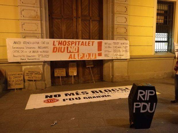 No Més Blocs vuelve a la calle contra el PDU de la Granvia de L’Hospitalet