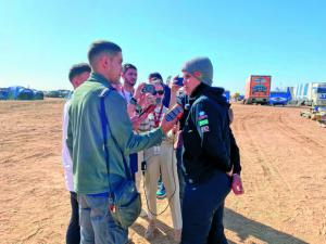 ¿Qué se siente al cubrir el Dakar? Un samboyano revela los secretos de su aventura en el desierto