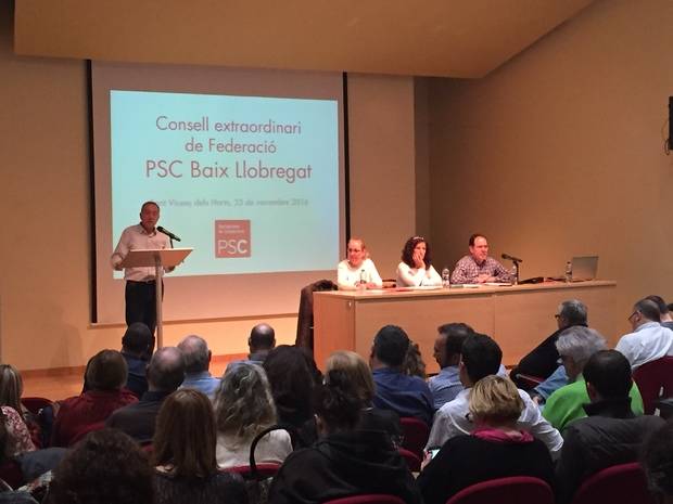 El PSC del Baix Llobregat inicia el procés de primàries amb Poveda com a únic favorit