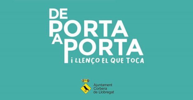 La recogida selectiva del proyecto Porta a Porta llega a un 75% en Corbera en los primeros meses