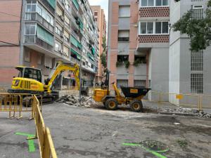 Mejora ambiental. El futuro eje verde de Santa Eulàlia arranca en la plaza de les Palmeres