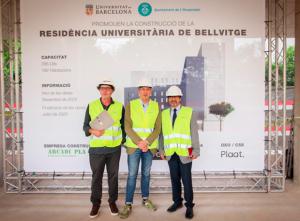 La nueva residencia universitaria del Campus de Bellvitge abrirá sus puertas el próximo curso