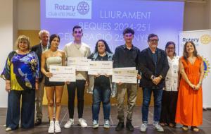 El Rotary Club de El Prat celebra 25 años premiando los estudios superiores con una cuarta beca