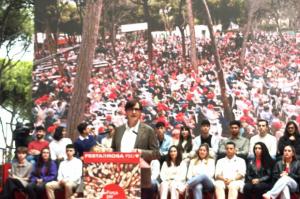 Una Festa de la Rosa sin Sánchez ratifica el compromiso socialdemócrata del PSC con la solidaridad