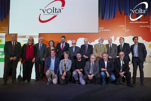 Presentación de la 98ª Volta Ciclista a Catalunya.