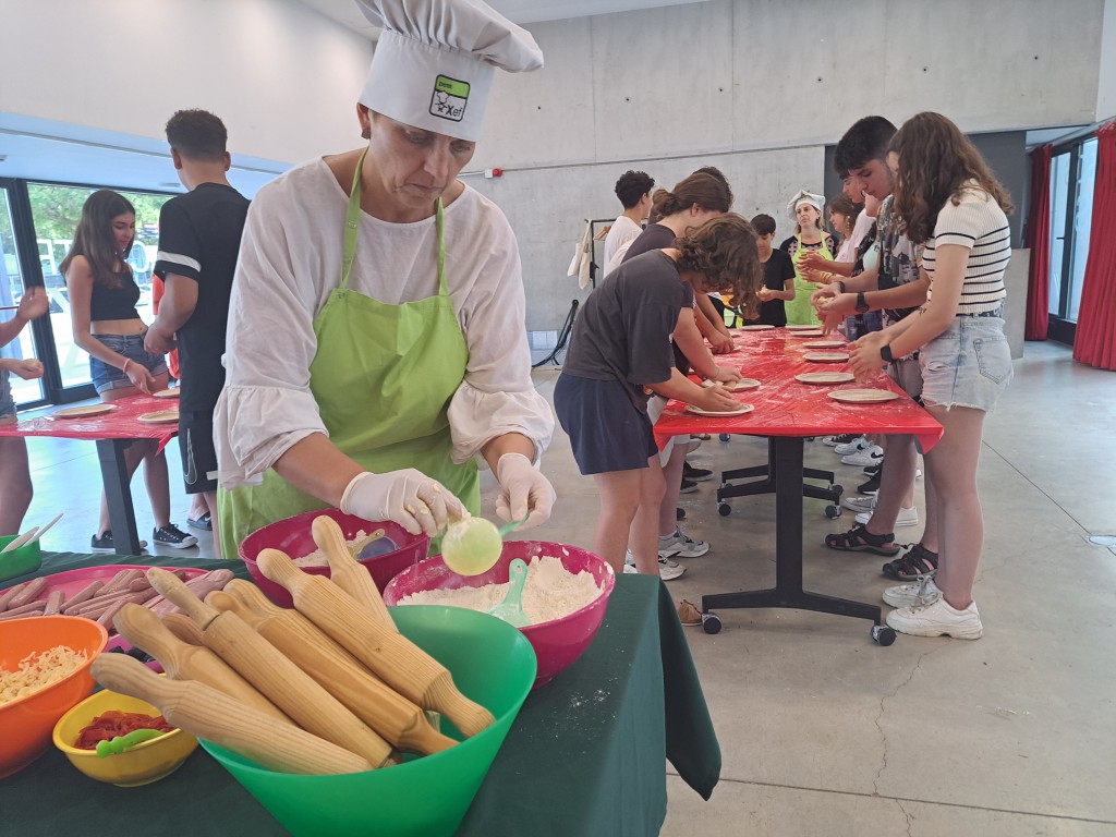 Taller de elaboración de pizzas