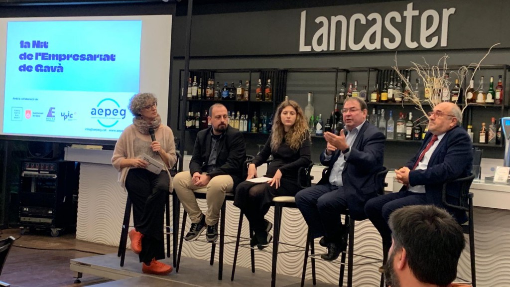 Presentación de la nueva marca Delta Empresarial, con los cuatro presidentes de las asociaciones del Delta