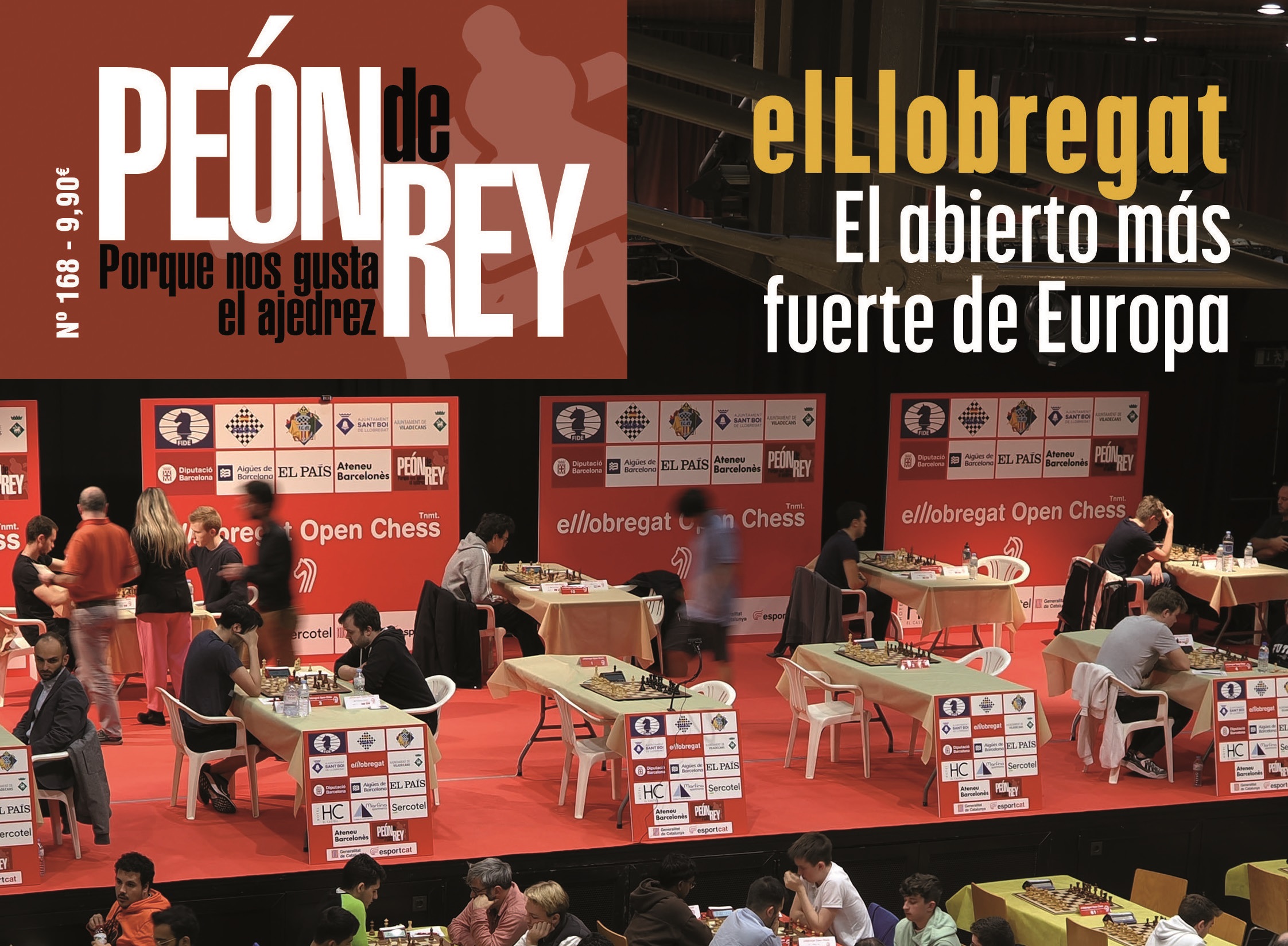 Portada de la revista Peón de Rey nº 168 (enefeb 2024) El Llobregat